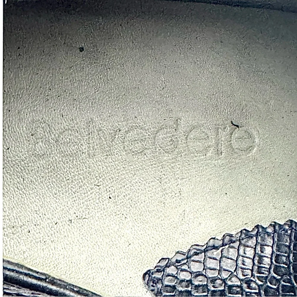 Belvedere Blue Lizard Dress Shoes Mens 10M Exotic Lace Up Luxury Leather